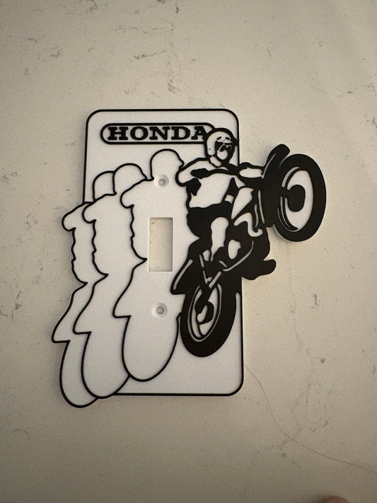 Vintage Motocross Switch Plate